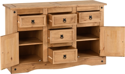 Image: 7294 - Corona 2 Door 5 Drawer Sideboard